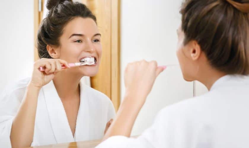 Should You Brush After Using Whitening Strips